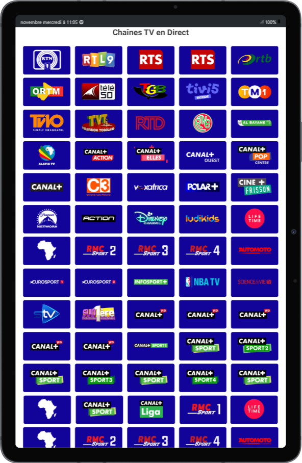 Illustration de l'application MA TELE